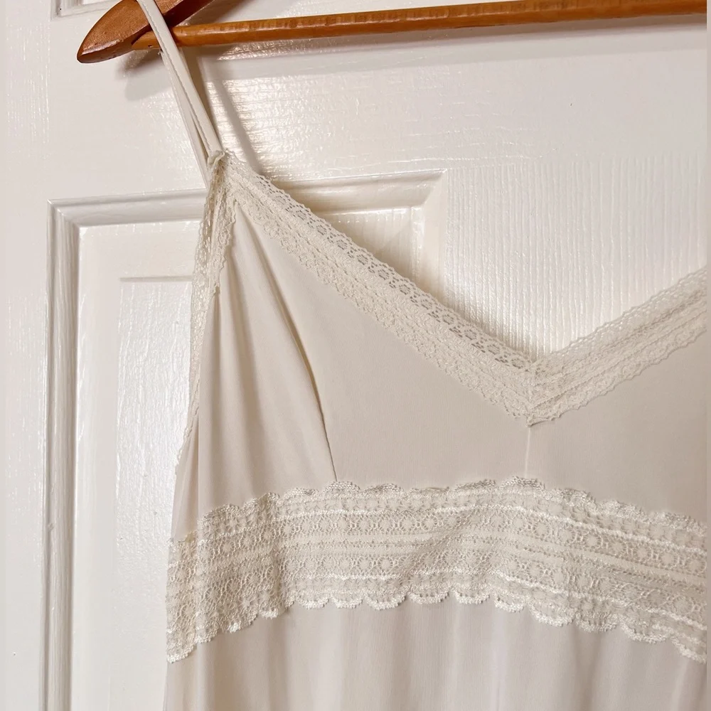 Zimmermann Cream Lace Slip Dress - Picture 2 of 4